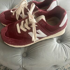 New balance 574 suede sneakers